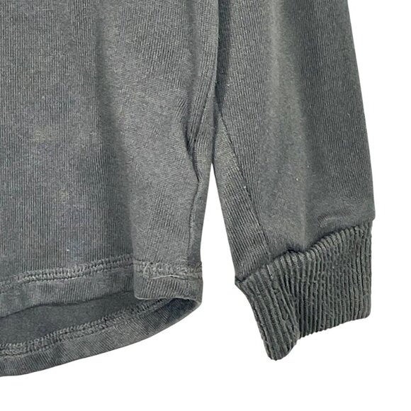 Splendid Dream Slub Pullover Sweatshirt Gray Crewneck Women’s Medium Cozy Lounge - Picture 7 of 9